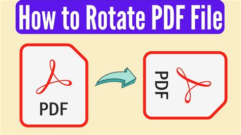 Learn how to rotate PDF files on a PC .